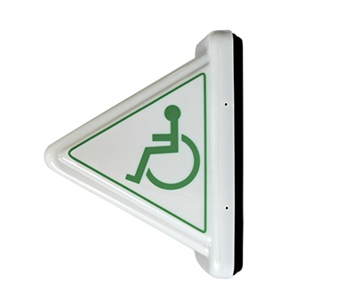 Информационное светозвуковое табло, устанавливается на входе в помещения и зоны безопасности, специально оборудованные для маломобильных групп населения. Табло предназначено для подтверждения сигнала вызова из таких помещений и привлечения внимания дежурного персонала. ИСТ подключается в систему через Абонентское вызывное устройство.&nbsp;&nbsp;Тип корпуса - настенный, пластиковый треугольной формы, питание от ЛБС напряжением 12-36В, порт для подключения к АВУ 1 шт.,300х240х110 мм, вес не более 0,4 кг.