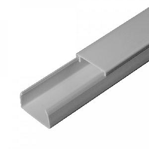 Кабель-канал серый RAL 7035 2-й замок 25х16 мм (80м/уп)