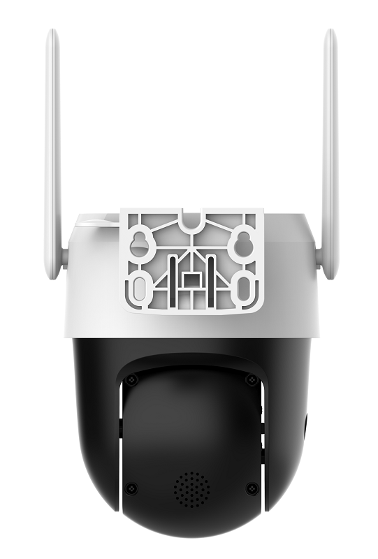 Уличная Мини-PT IP-видеокамера с 4G модулем, 5Мп; 1/2.8”; 4мм; ИК-фильтр; 0.05лк@F1.6; H.265+, H.265, H.264+, H.264, MJPEG; 2 потока до 5Мп@25к/с; видеоаналитика: охрана периметра, обнаружение людей + автоматическое слежение, обнаружение транспортных средств, SMD 3.0; ИК-подсветка 30м, Led-подсветка 30м; встроенные микрофон+динамик; MicroSD до 256Гбайт; защита: IP66, питание: 12В(DC)