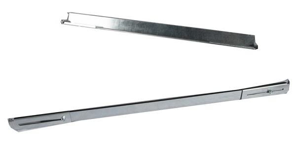 L-направ. для шкафов глуб. 1000, нагрузка 100 кг, оцинк., 2 шт.