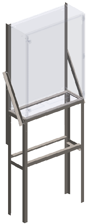 Основание напольное для шкафов типа ТШ, ТШВ, ШПУ шириной 800мм.