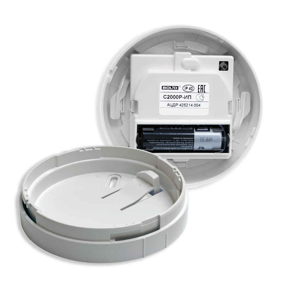 Тепловой радиоканальный пожарный извещатель, максимально-дифференциальный, адресно-аналоговый. Основной и резервный элементы питания. Время работы от основного элемента - 7 лет. От минус 30 до +50°С