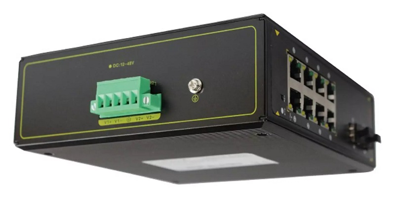 Неуправляемый сетевой коммутатор, 8x 10/100/1000 Base-TX Ethernet RJ45, 2х1Gbps SFP Fiber port