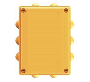 Коробка пластиковая FS с кабельными вводами и клеммниками, IP55, 150х110х70 мм, 4р, 450V, 32A, 10 мм2, нерж.контакт
