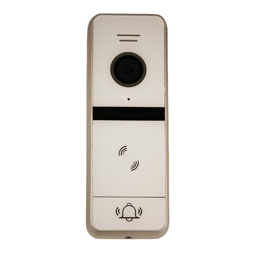 Вызывная панель в/домофона, (Серебро), AHD 2Mpx, 1080P/720P/CVBS (переключение), на одного абонента. 