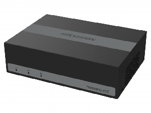 4-х канальный гибридный HD-TVI регистратор встроенным eSSD накопителем и технологией AoC (аудио по коаксиальному кабелю) для аналоговых, HD-TVI, AHD и CVI камер + 1 IP-канал