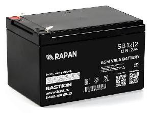 Аккумулятор свинцово-кислотный тип AGM 12V 12 А/ч, 12В, 98х151х100мм. Срок службы 4 года