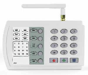 Объектовый прибор в корпусе клавиатуры; 6 ШС (3 пожарных ШС); 2 выхода типа "ОК"; каналы передачи данных: GSM (CSD, GPRS, SMS собственнику, SMS ContactID) (2 SIM-карты)