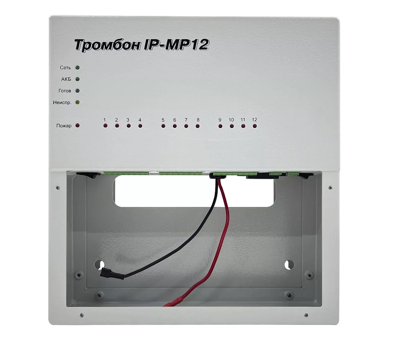 Тромбон-IP-МР12 - Модуль расширения предназначен для работы в составе системы звукового вещания, оповещения и управления эвакуацией «Тромбон IP» только совместно с «Тромбон IP-МО8». Модуль расширения предназначен для работы в составе системы звукового вещания, оповещения и управления эвакуацией «Тромбон IP» только совместно с «Тромбон IP-МО8».