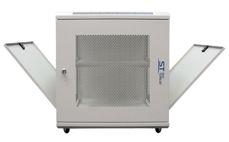 Настенный шкаф 19, 12U, Тип двери: Металлическая перфорированная, Высота: 600 мм, Глубина: 530 мм, Ширина: 600 мм, Статическая нагрузка: 90 (стена), 300 (опоры) кг, Цвет: Серый, IP20, Климатическое исполнение: УЗ, 1 полка в комплекте