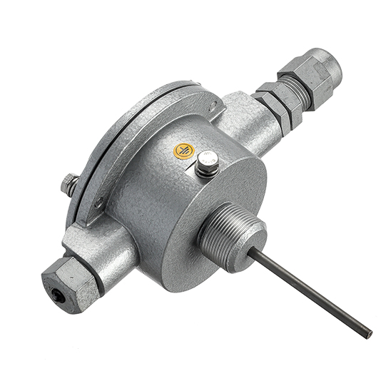 Извещатель тепловой взрывозащищённый, температурный класс В (69-85 °С), 1ЕхdIICT6 X, IP67,&nbsp;&nbsp;В комплекте (КВБ12, ЗГ)