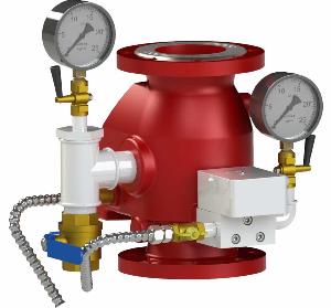 Узел управления спринклерный водозаполненный "Прямоточный-80"