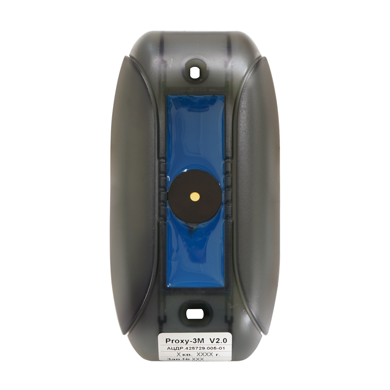 Считыватель проксикарты MIFARE. Выходной формат данных: Touch Memory; Wiegand 26; Wiegand 44, Накладной.