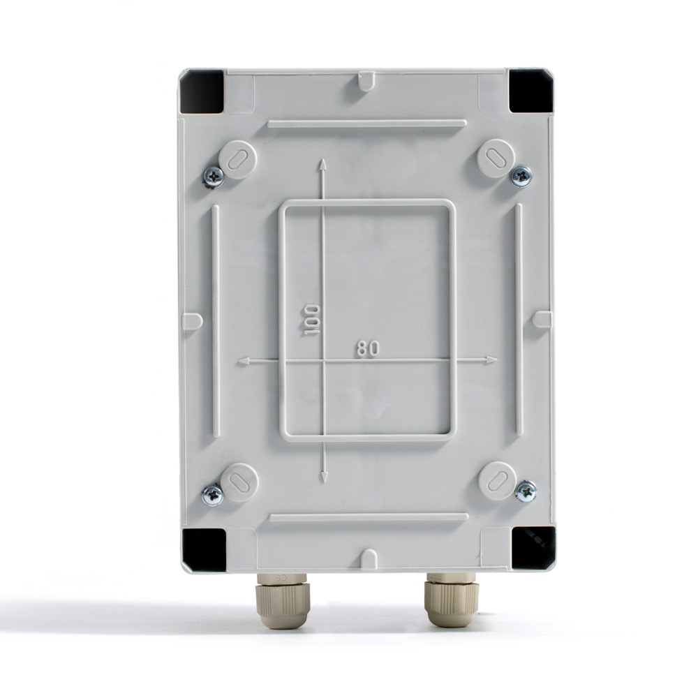 24 В переменного напряжения; трансформаторный; номинальный ток выхода 2А; защита выходов от КЗ и перенапряжения; световая индикация; уличного исполнения; IP56; t-раб.-40…+50°С; 181х124,5х87 мм.  