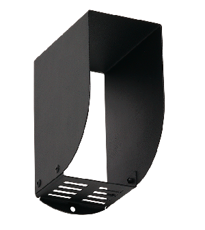 Защитный козырек для фотоэлементов. Материал оцинкованная сталь. предназначен для монтажа на плоскость и защиты фотоэлементов от осадков, солнечного света и обеспечения их бесперебойной работы. 100х142х68 мм.