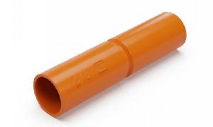Патрубок-муфта оранжевая d16 мм (10шт/уп)