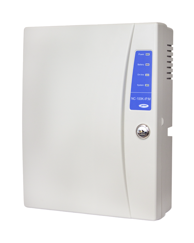 Сетевой контроллер на одну точку прохода, подключение по сети Ethernet, RTE, DC, 200 000 ключей, память на 160 000 событий, аппаратная поддержка временных и гостевых карт, поддержка турникета и картоприемника со встроенным считывателем, «антипассбэк», в корпусе с БП, 0...+55°C, 290х230х85 мм.