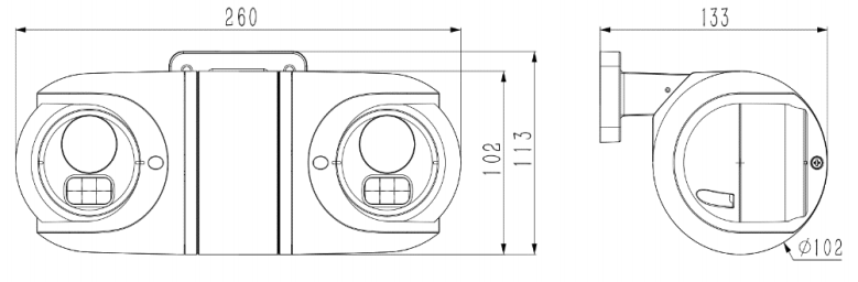 TC-C32RN Spec:I5/E/Y/QX/2.8mm/V4.2 (Spark Series) - 2Мп уличная сдвоенная IP-камера, 2,8 мм, Два объектива, два сенсора, один канал IP, корпус из пластика, Digital WDR, до 1920x1080@30fps, S+265/H.265/H.264, 0.02Lux@F1.6,50m IR, встроенный микрофон, DC12V, POE, IP67 2Мп уличная сдвоенная IP-камера, 2,8 мм, Два объектива, два сенсора, один канал IP, корпус из пластика, Digital WDR, до 1920x1080@30fps, S+265/H.265/H.264, 0.02Lux@F1.6,50m IR, встроенный микрофон, DC12V, POE, IP67