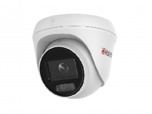 Купольная 2Мп уличная IP-камера с LED-подсветкой до 30м и технологией ColorVu, 1/2.8'' CMOS; объектив 2.8мм; угол обзора 107°