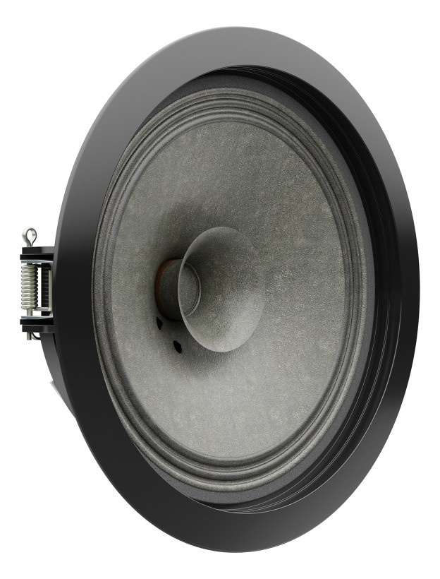 Потолочный громкоговоритель 6/3/1,5 Вт, черный