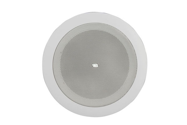 Потолочный громкоговоритель 6 Вт/3 Вт/1,5 Вт/ 0,75 Вт. Диапазон частот 80-25 000 Гц.&nbsp;&nbsp;Цвет - белый. Масса 0,5 кг. 12шт. в коробке: 410х380х210 мм.