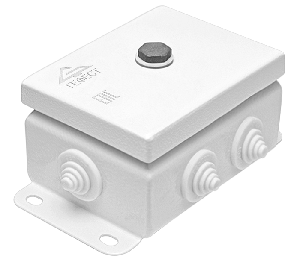 Коробка монтажная общепромышленные, оцинкованная сталь 1,2мм, IP55, 86х126х62 мм