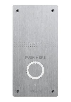 Специализированная вызывная аудио-панель. Врезной монтаж. IP65. -40 до + 65 °C. Питание PoE 802.3af&nbsp;&nbsp;и +12В. Поддержка: SIP P2P, RS485, кнопка выхода, датчик двери. Механическая кнопка вызова с подсветкой (белая - режим ожидания, зеленая - режим вызова и разговора). Встроенное реле для управления замком. 95×190×27мм. Возможность индивидуальных нанесений (детали в сервисном центре). Поддержка ПО Link.