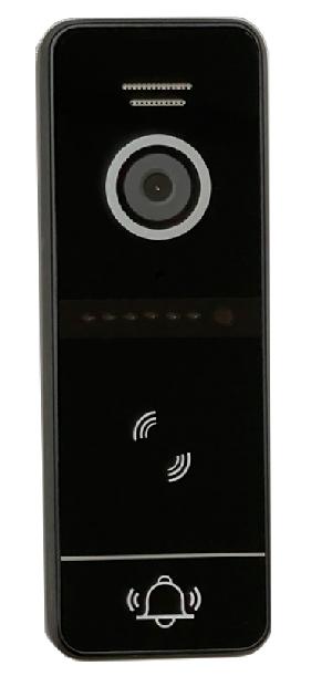 Вызывная панель в/домофона, (чёрный), AHD 2Mpx, 1080P/720P/CVBS (переключение), на одного абонента. 