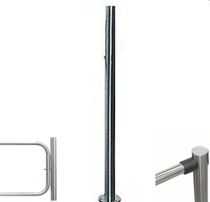 Стойка с отверстием под стопорный механизм поворотной секции&nbsp;&nbsp;с 2-мя отверстиями