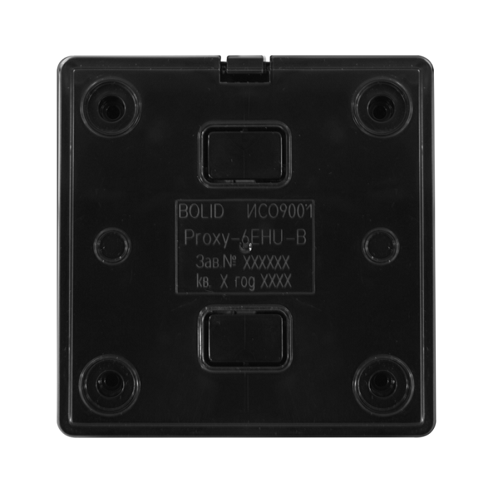 Считыватель проксимити карты EM-Marin, ProxCard II HID с интерфейсом Touch Memory, Wiegand-26 и -44. Кнопка для команд. -25 до +60°С. Накладной и розеточный. Цвет - черный