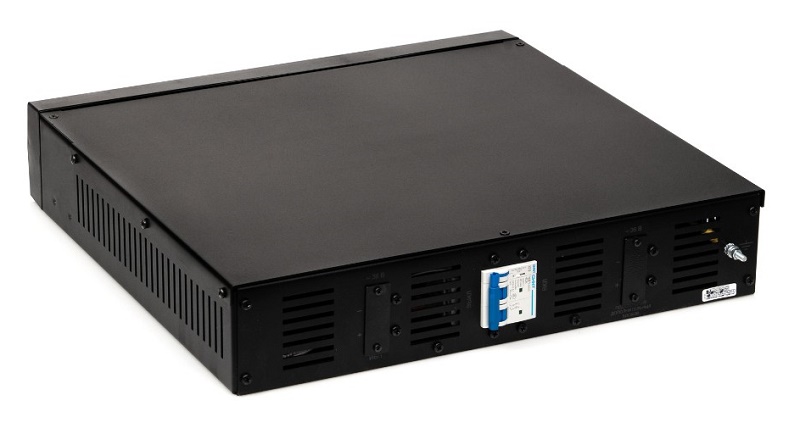 Блок батарейный в корпусе 19" 2U, 36В, емкость 18Ач, 6 АКБх9Ач.