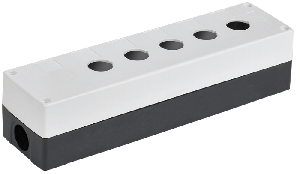 Корпус КП105(6)-Р для кнопок 5(6) мест белый