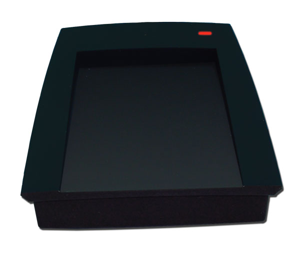 Настольный считыватель бесконтатных карт. Предназначен для автоматизации работы бюро пропусков. Поддерживает идентификаторы стандартов EM-Marin, HID, Mifare (только чтение). Выходной интерфейс - USB 1.1. Цвет – черный. 