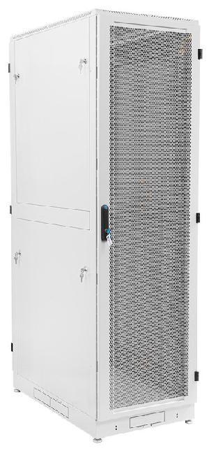 Шкаф серверный напольный 48U (800 × 1200) двойные перфорированные двери 2 шт.