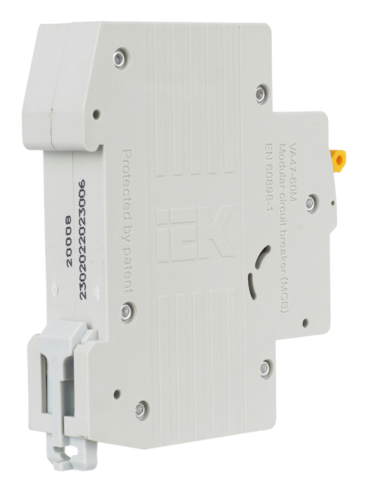 Автоматический выключатель 1Р 6А 6кА, х-ка C, KARAT ВА47-60M