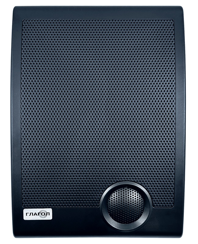 ГЛАГОЛ-Н2-5 (черный) - Оповещатель речевой настенный, черный, Мощность 5 Вт., Номинальное напряжение 30В / 100В, звуковое давление 98 дБ., диапазон частот 90 Гц-15000 Гц., 260х185х120 мм., вес 1,14 кг Оповещатель речевой настенный, черный, Мощность 5 Вт., Номинальное напряжение 30В / 100В, звуковое давление 98 дБ., диапазон частот 90 Гц-15000 Гц., 260х185х120 мм., вес 1,14 кг