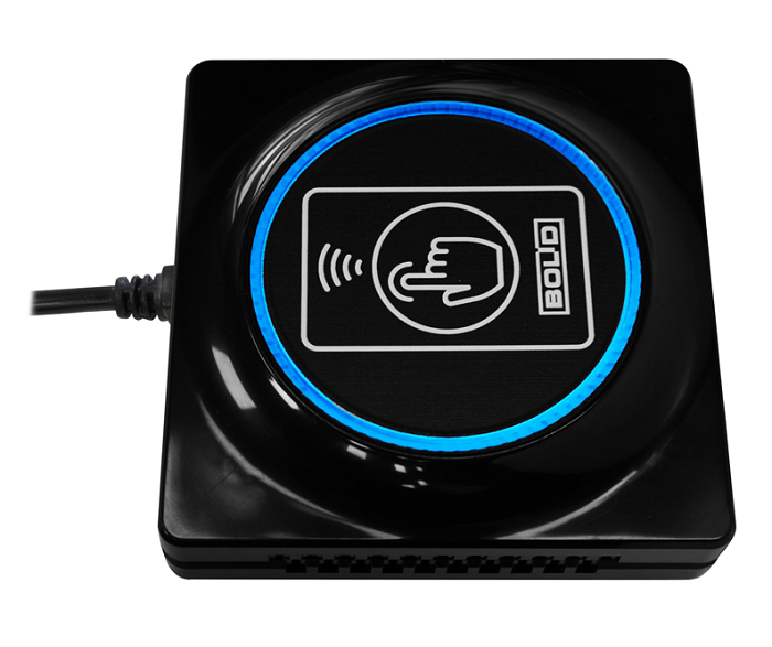 Считыватель для программирования мастер-карт и пользовательских карт для работы со считывателями Proxy-6. Цвет черный