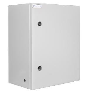 Климатический навесной шкаф, 400х500х250 / 377х477х220 мм, -55°С +50°С, Комплектация: утеплитель из порилекса, замок 2 шт, ключ 1 шт, монтажная плата 1шт, гермовводы 2 шт (MG-25), розетка 1 шт, автоматический выключатель, 6А 1шт, клемма для подключения оборудования 2 шт, клемма заземления 1 шт, термореле 1шт, нагреватель мощностью 100 Вт 1шт. Вес: 10,8 кг. IP 66. Цвет ral 7035 (серый)