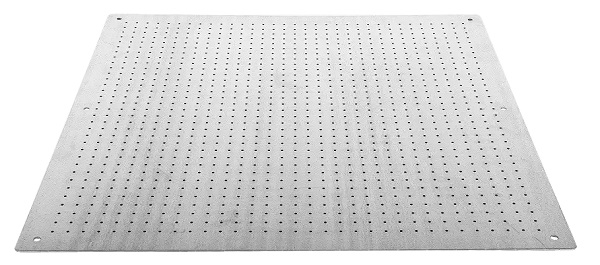 Панель монтажная перфорированная 750 × 550 для шкафов EMW высота/ширина 800 и 600 мм.