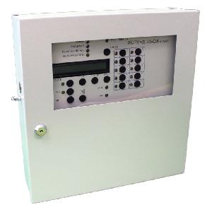 Взрывозащищенный приемно-контрольный прибор пожарной и охранной сигнализации на 10 шлейфов с контролем целостности цепей оповещения