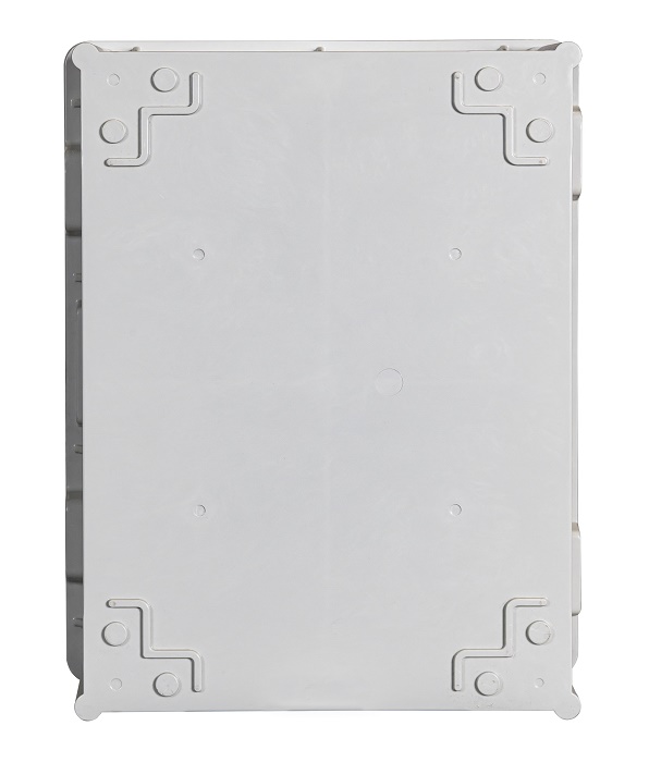 Композитный монтажный шкаф, Внутр. габариты 290х390х150мм, SMC композит, IK10, IP66, радиопрозрачный корпус, от -60 до +80 градусов. Комплектация: замок 1 шт, ключ 1 шт, монтажная плата 1шт, гермовводы (MG-25) 2 шт, усиленные петли, уплотнительная резинка на корпусе. Вес: 3,8 кг