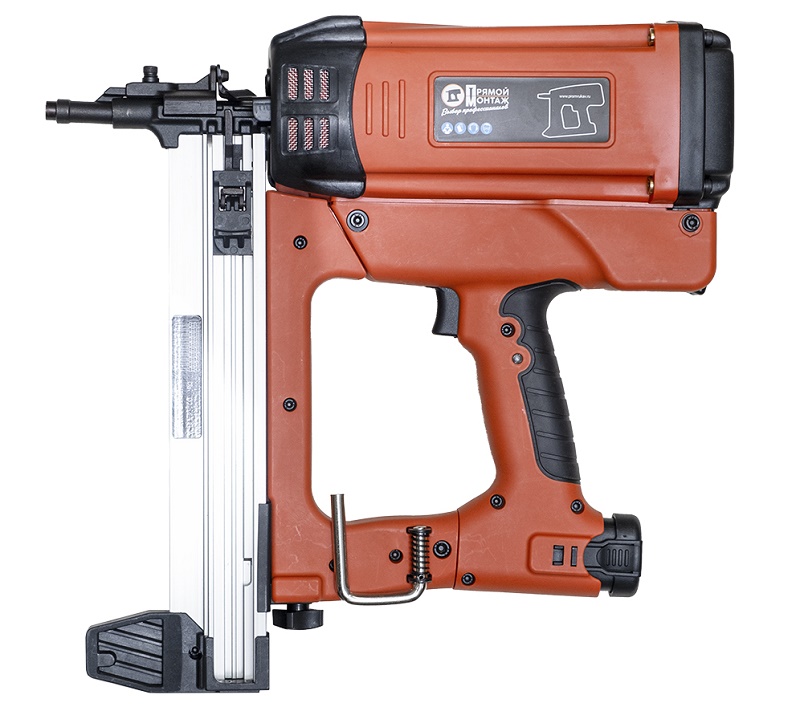 Газовый монтажный гвоздезабивной пистолет 90Дж 7,2В
