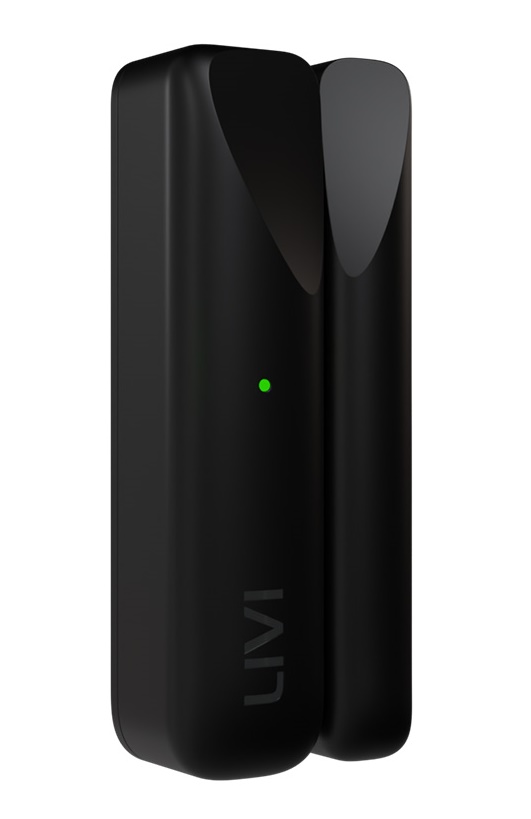 Датчик открытия магнитоконтактный. Подключение внешнего проводного магнитоконтактного извещателя. Диапазон температур от −20 до +55°С. Совмещенный тампер и датчик отрыва от стены. Электропитание — батарея CR123A.&nbsp;&nbsp;Крышка-кронштейн с креплением на саморезы или двусторонний скотч. Дизайн Koishi style.