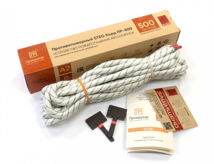 Противопожарный STEG Корд ПР-500 (1 шт/уп)