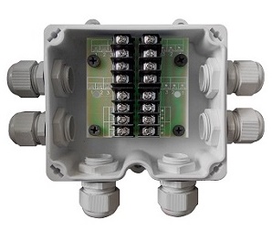 Устройство соединительное взрывозащищённое, маркировка 0Ex ia IIC T6, в корпусе из антистатичного пластика, 2 пластиковых кабельных ввода (6-12), тип клеммников - Т31