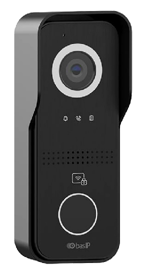 Вызывная панель индивидуальная. Цифровая IP камера: 2,0 Мп. Угол обзора 110°. Пластиковый корпус. Накладной монтаж, уголок. Оригинальный дизайн. IP65. -40 до +65°C. Считывание карт, брелоков Mifare® Plus и Mifare® Classic. Память до 10 000 идентификаторов (ключей). Питание: + 12В 802.3af и PoE. Поддержка SIP P2P, кнопка выхода, датчик двери. Механическая кнопка вызова. 50×130×28 мм.