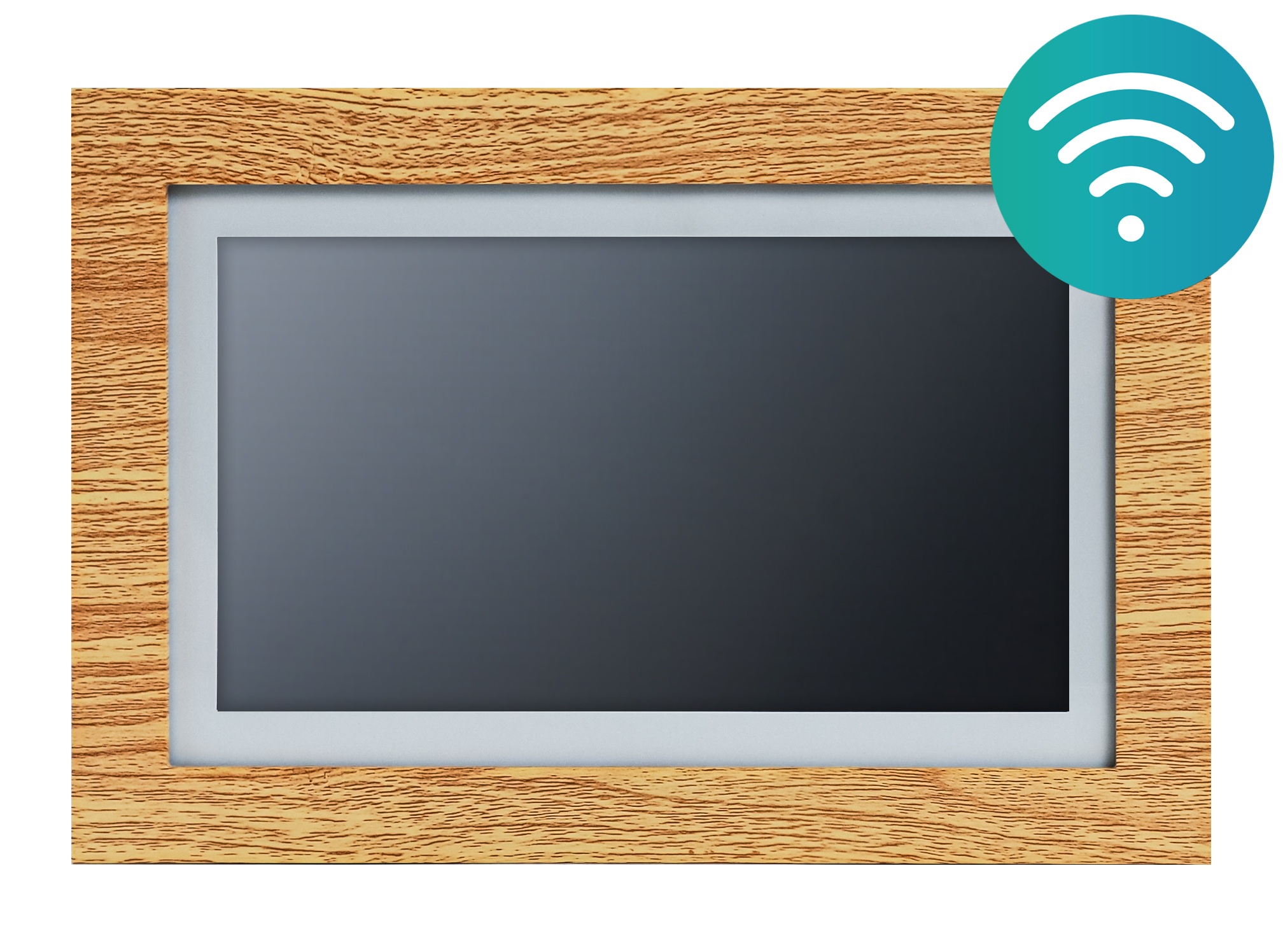 Монитор видеодомофона с технологией Touch Screen IPS 7", 1024х600, до 2 панелей, до 2 видеокамер, SD до 256Gb, поддержка форматов AHD, TVI, CVI и CVBS с разрешением 1080p/720p/960H, встроенный модуль Wi-Fi, поддержка P2P,  моб устройств с ОС Android, iOS. ПО CTV HOME, режим " Картина", три сменных накладки, автоответчик, встроенный ист. пит.
