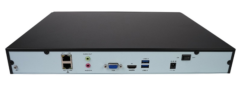 Видеорегистратор для IP-видеокамер TRASSIR, ActiveCam, HiWatch, Hikvision, Wisenet, Uniview и Dahua под управлением TRASSIR OS (Linux) с возможностью подключения к CMS для ритейла и небольших объектов. Запись и воспроизведение до 32 IP видеокамер (суммарный поток до 1536 Мбит/сек). Поддержка ActiveSearch, Детектор активности, ActivePOS, CMS, СКУД Sigur, СКУД Орион, Скрипты, Offload, Cloud. Разрешение записи до 8 MП. Поддержка кодеков H.265, H.