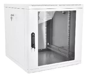 Шкаф телекоммуникационный настенный разборный 15U (600 × 520) съемные стенки, дверь стекло