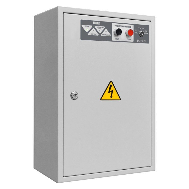 Шкаф контрольно-пусковой для автоматического и ручного управления асинхронным двигателем с короткозамкнутым ротором мощностью до 110 кВт